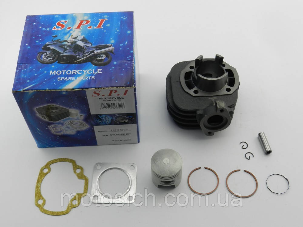 Поршнева (ЦПГ) Suzuki Lets 1/2/3, 50cc, SPI (тайвань)