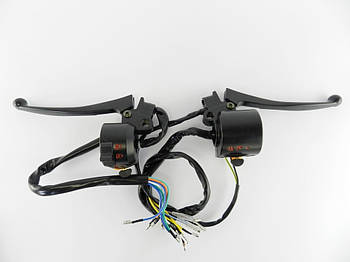 Блок кнопок з ручками Альфа (права+ліва), під різьблення М10 дзеркала