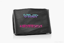 Чохол сидіння LEAD AF48 чорний, сірий кант "JD"