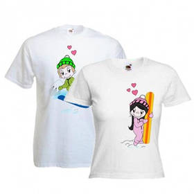 Парні футболки Хлопчик і дівчинка
