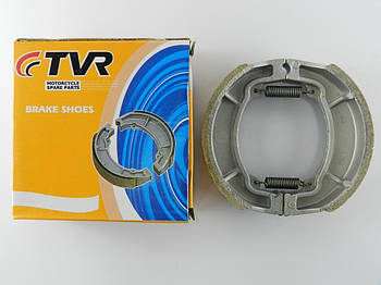 Колодки барабанного тормаза 4т GY6-50/150сс, 13 колесо (китай) TVR