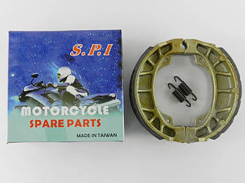 Колодки барабанного гальма Honda Lead 50/90/Дельта/GY6-50/ 60/80/Альфа/Актив SPI (тайвань)