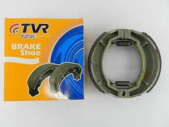 Колодки барабанного тормаза 4т GY6-50/150сс 13 колесо (з насічками) TVR