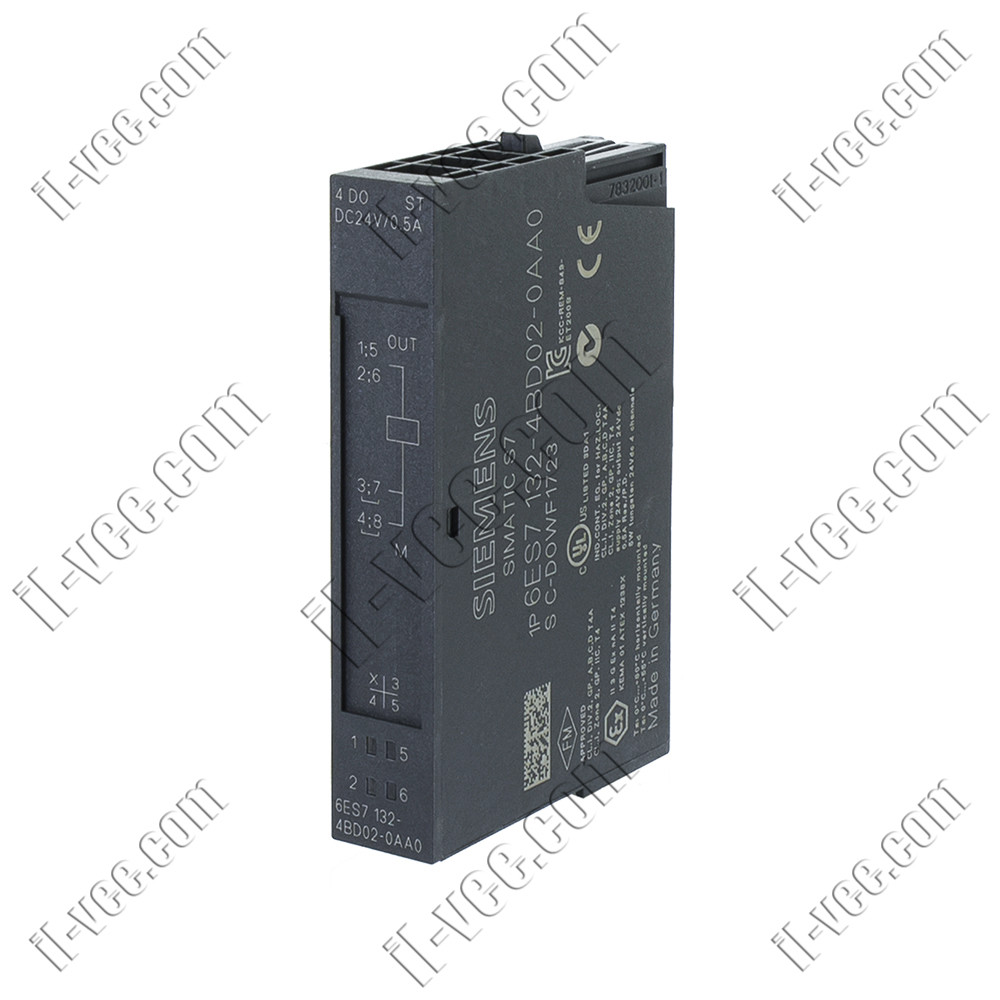 Модуль дискретного виводу Siemens 6ES7 132-4BD02-0AA0, 4DO, 24V/0.5 A