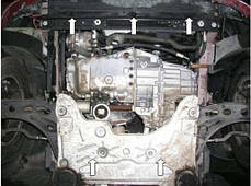Захист двигуна Renault Trafic II 2001-2014 (Рено Трафік 2), фото 3