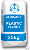 Scanmix Plastic Flexible (Сканмікс Пластик) клей для каменю та плитки 25 кг.