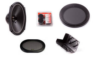 Динаміки, кріплення сітки