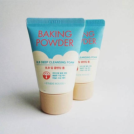 Пінка для вмивання Etude House Baking Powder BB Deep Cleansing Foam 30 мл, фото 1