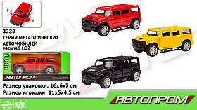 Машина метал 3239 "АВТОПРОМ", 1:32,3 кольору, об.двері, в кор.16 * 7 * 7см