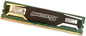 Ігрова оперативна пам'ять Crucial Ballistix Sport DDR3 2Gb 1600MHz 12800U CL6 (BLS2G3D1609DS1S00.8FER2) Б/В