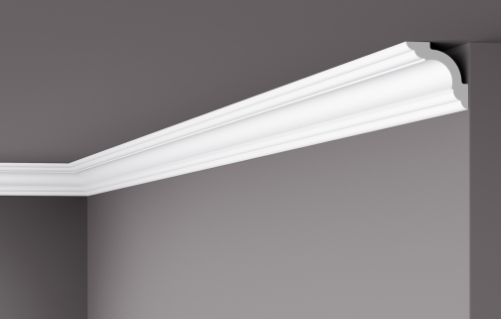 Карниз стельовий гладкий NMC WT 5 Wallstyle, ліпний декор з полімеру