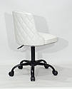 Крісло ADAM BK-OFFICE ЕК БІЛИЙ, фото 3