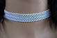 Модний чокер блакитний, фото 3
