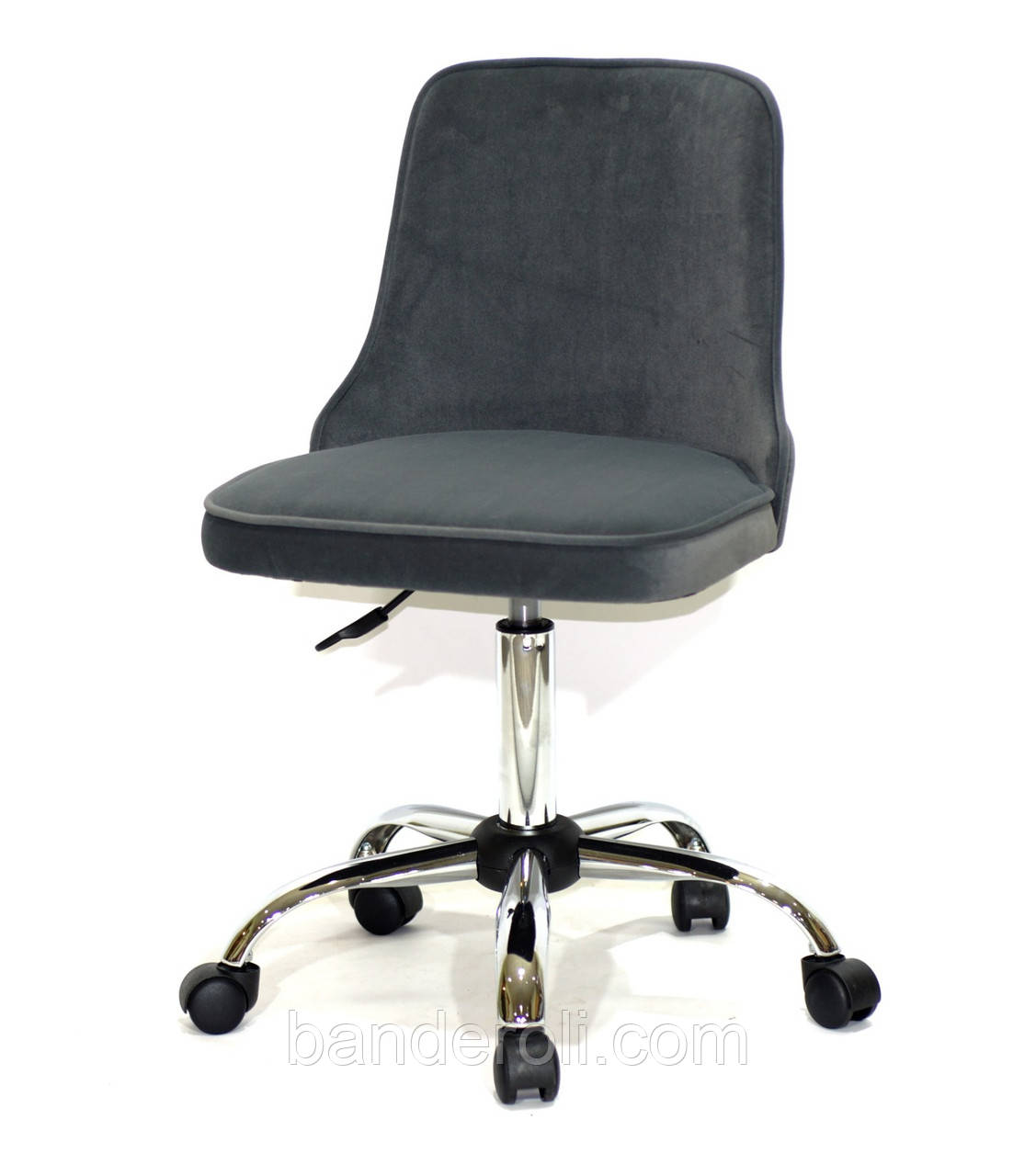Крісло ADAM CH-OFFICE Б-Т СІРИЙ B-1004, фото 1