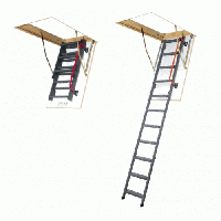 Чердачная лестница металлическая Fakro LMK 70х120 см