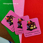 Фотомагніти на холодильник. Розмір 70х70 мм, фото 4