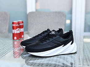 Модні чоловічі кросівки Adidas Sharks,чорно білі 44р, фото 2