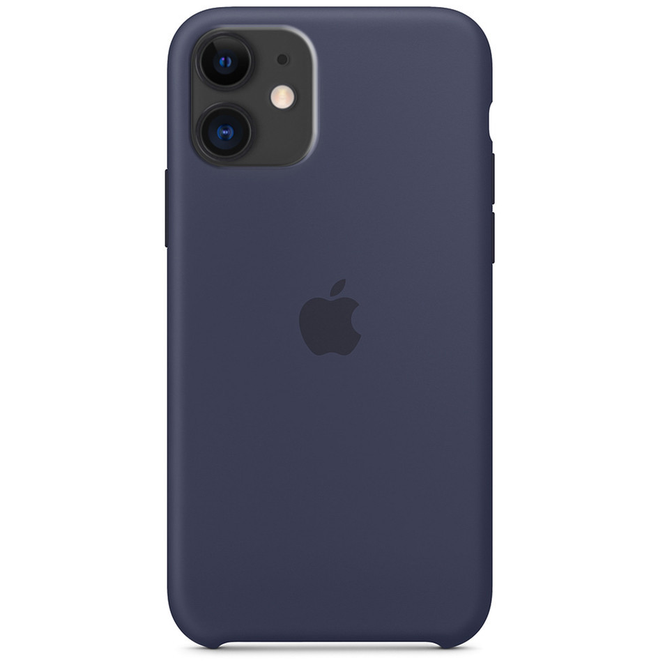 Силіконовий чохол iphone 11 midnight blue (темно-синій)