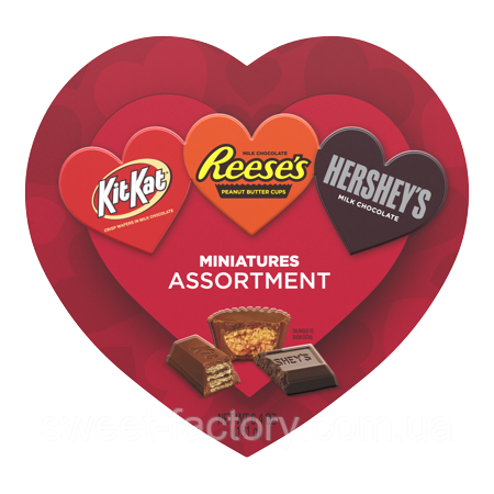 Hershey's Love Heart Miniatures Assortment 181g