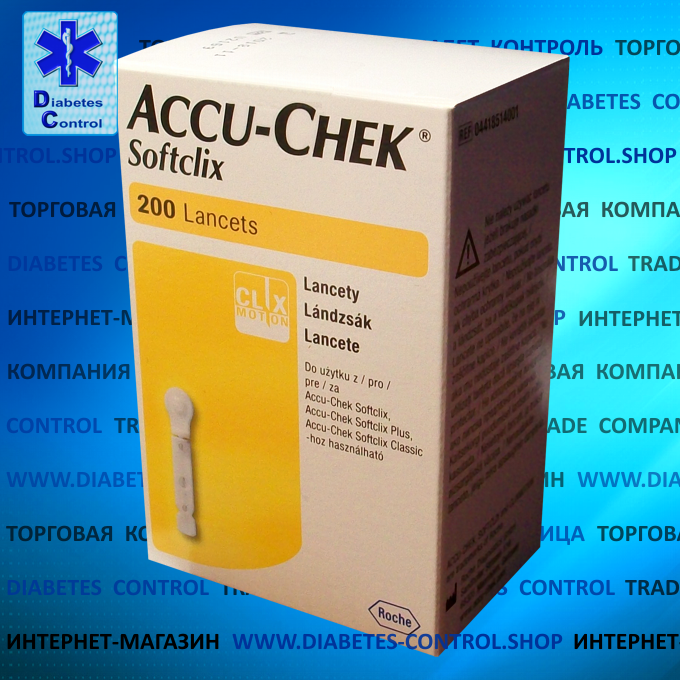 Ланцети Accu-Chek SoftClix (Акку-Чек Софтклікс) для ручки-проколювача, 200 шт.