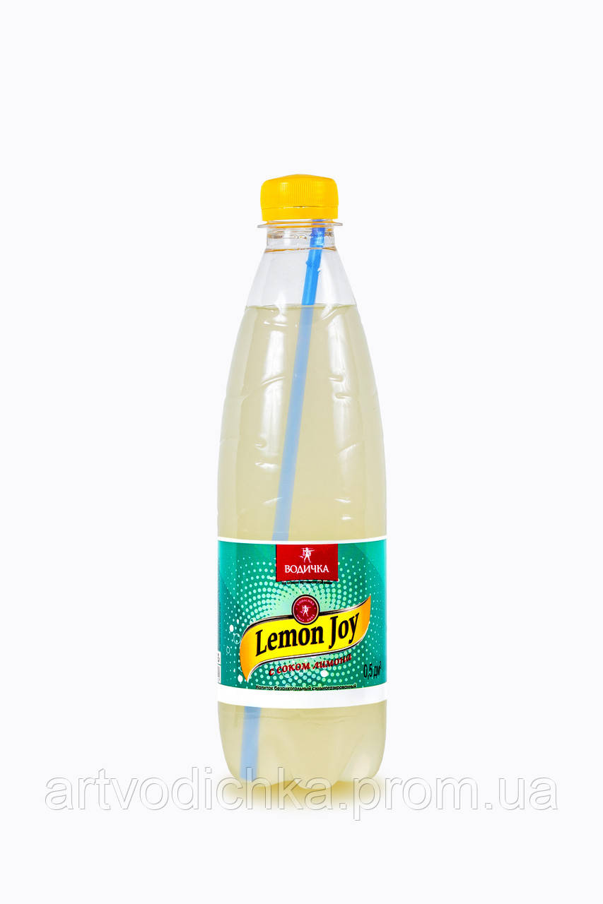 Коктейль "Lemon Joy" безалкогольний сильногазований ТМ "Водичка" 0,5 л