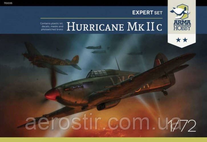 Hurricane Mk IIc Expert Set 1/72 Arma Hobby 70035