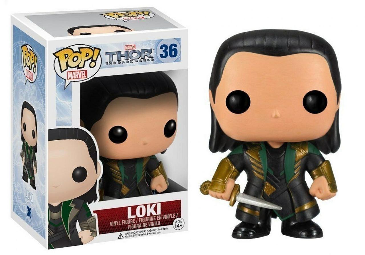 Фігурка Funko Pop Фанк Поп Loki Локі 10 см L 36, фото 1