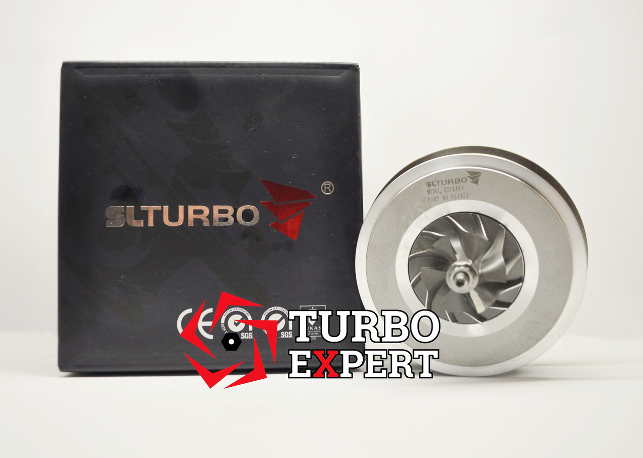 Картридж турбіни Audi A3 1.9 TDI (8P/PA), 77 Kw, BJB/BKC/BXE, 038253014G, 2002-2009, 751851-5003S, 751851-3