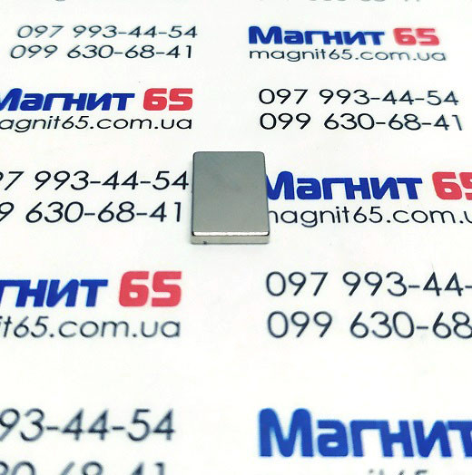 Неодимовий магніт прямокутник 15*8*2 зчеплення 2,8 кг