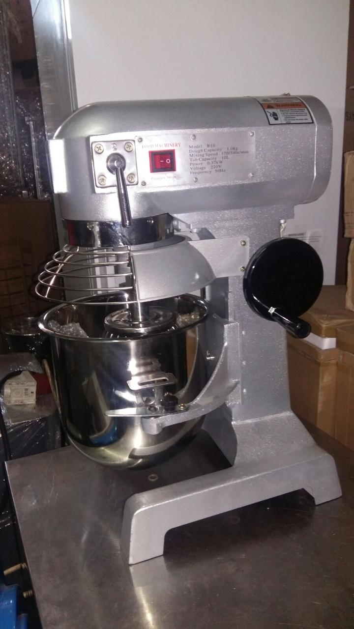 Міксер планетарний VEKTOR B10C (10L) дежа 10 л