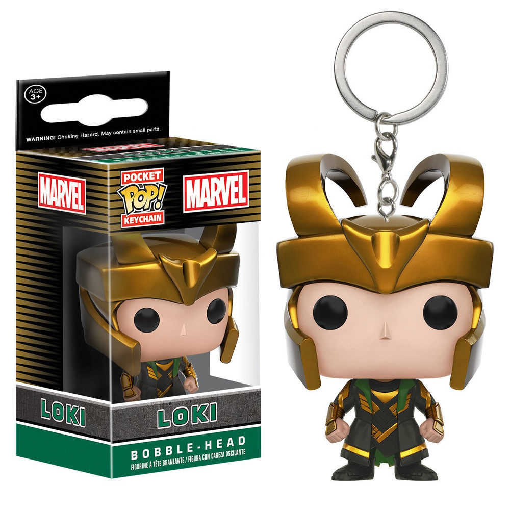 Фігурка брелок Funko Pop Фанко Поп Marvel Марвел Loki Локі 4 см M L 246, фото 1