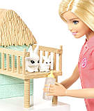 Ігровий набір лялька Барбі Центр догляду за тваринами  Barbie Rescue Center Playset FCP78 УЦЕНКА, фото 8