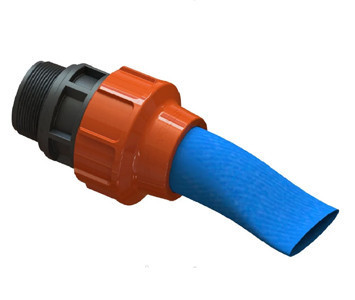 Муфта для шлангу Lay Flat 50х1 1/2" Н, фото 1