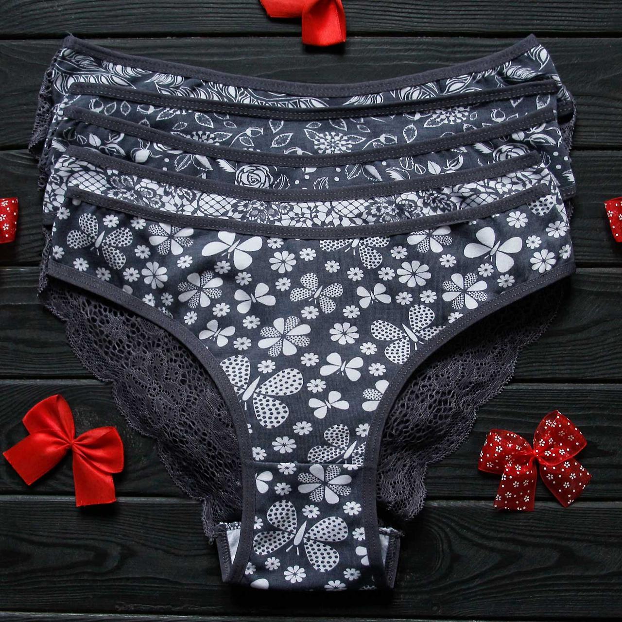 Труси жіночі сліпи Nicoletta Туреччина батал 4XL | 5 шт.