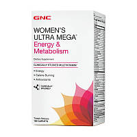Витамины для женщин GNC Women's Ultra Mega Energy Metabolism 180 таб