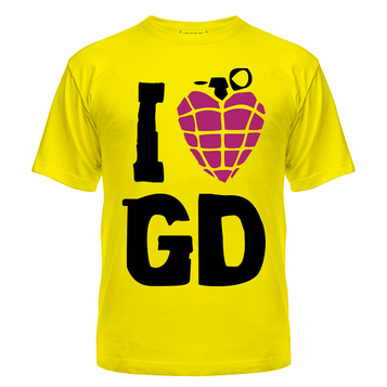 Футболка I love Green Day