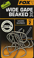 Гачки Посилені Fox Edges Armapoint Wide Gape Beaked X розмір 2