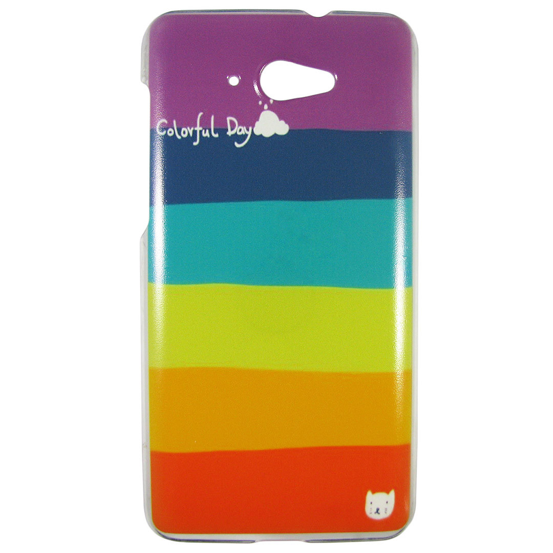 Чохол з малюнком Printed Plastic для Lenovo S930 Веселка