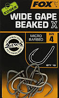 Гачки Посилені Fox Edges Armapoint Wide Gape Beaked X розмір 4