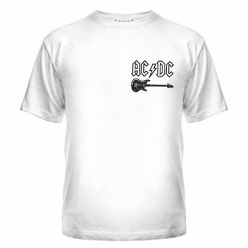 Футболка AC DC з лого