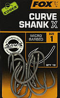 Гачки Посилені Fox Edges Armapoint Curve Shank X розмір 1