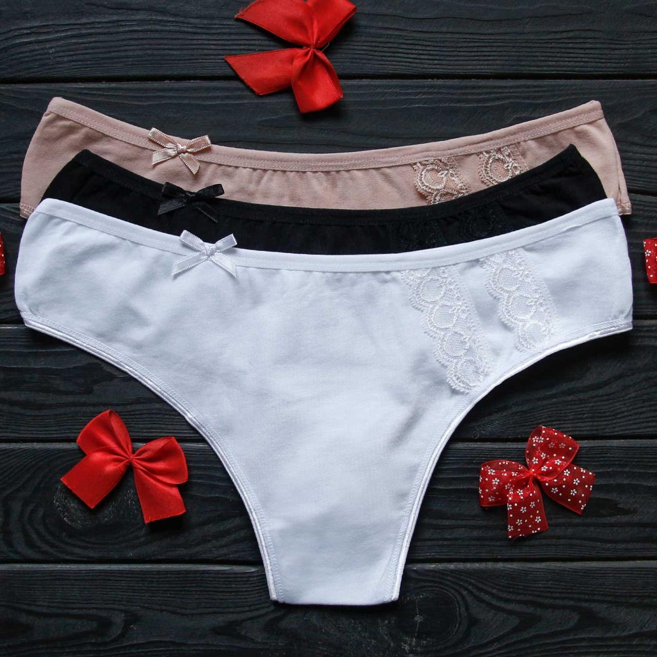 Труси жіночі стринги Nicoletta Туреччина батал 4XL | 5 шт.