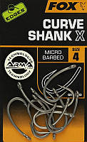 Гачки Посилені Fox Edges Armapoint Curve Shank X розмір 4