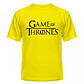 Чоловіча футболка короткий рукав із нанесенням Game of Thrones logo, фото 3
