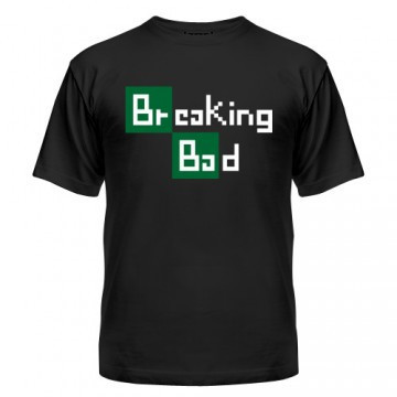 Футболка чоловіча Breaking Bad (пікселі), В усі важкі, фото 1