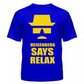 Футболка Heisenberg, футболки з нанесенням У всі важкі