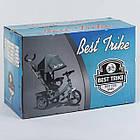 Велосипед Best Trike 5700 — 4340 бронзовий, поворотне сидіння, колеса піна, фото 6