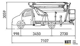 Автовишка Comet Eurosky 22 10 HQ JIB на шасі IVECO Daily 35S12, фото 2