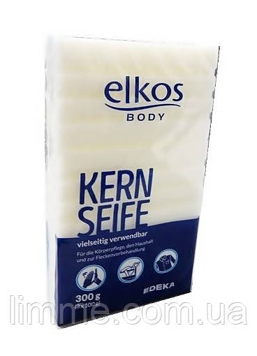 Універсальне господарське мило Elkos Kern-Seife 300 g (упаковка 3шт * 100г)