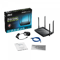 ASUS RT-AC1200G+ Dual Band AC1200 Gigabit Router USB 2.0